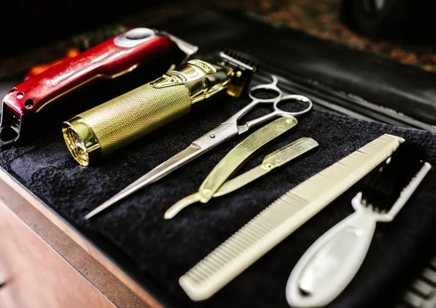 barber shop tools